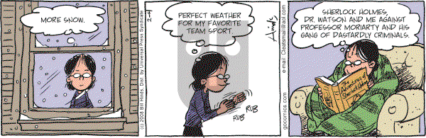 Cleats - Monday February 4, 2008 Comic Strip
