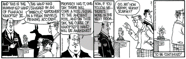 Monty on Monday March 1, 2004 Comic Strip