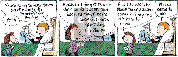 Cul de Sac on Saturday November 24, 2018 Comic Strip