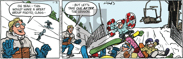 Cleats on Tuesday January 2, 2007 Comic Strip