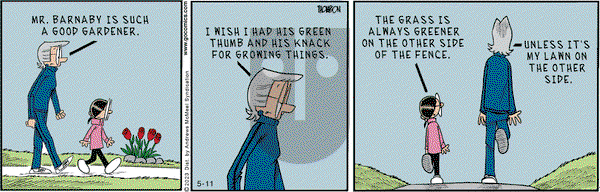 Grand Avenue on Thursday May 11, 2023 Comic Strip