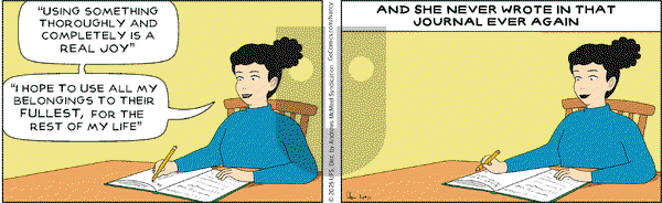 Nancy on Monday March 24, 2025 Comic Strip