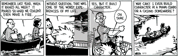 Calvin and Hobbes - Wednesday June 13, 2018 Comic Strip