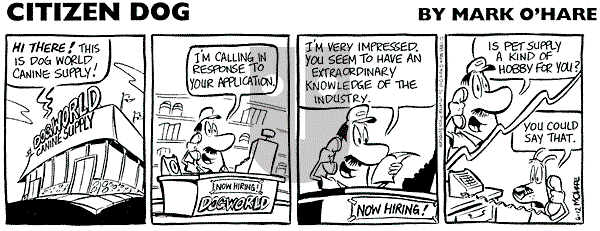 Citizen Dog on Monday May 26, 2025 Comic Strip