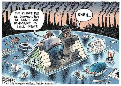 Rob Rogers on Wednesday December 25, 2019 Comic Strip
