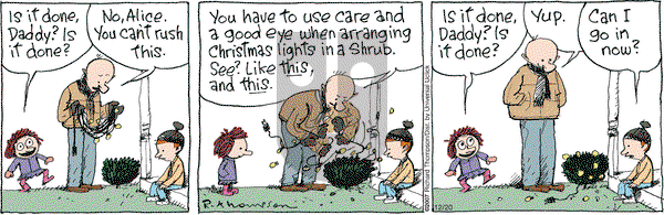 Cul de Sac on Thursday December 20, 2012 Comic Strip
