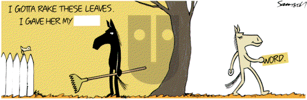 Dark Side of the Horse on Thursday December 3, 2015 Comic Strip