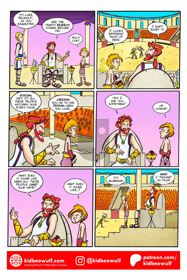 Kid Beowulf on Thursday February 6, 2025 Comic Strip