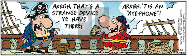 Frank and Ernest on Monday September 14, 2009 Comic Strip