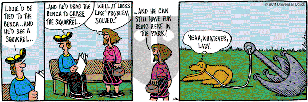 Overboard on Monday June 20, 2011 Comic Strip