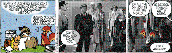 Over the Hedge on Friday February 25, 2011 Comic Strip