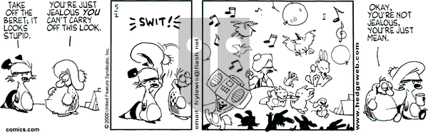 Over the Hedge on Tuesday May 2, 2000 Comic Strip