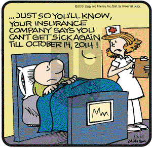 Ziggy on Monday October 18, 2010 Comic Strip