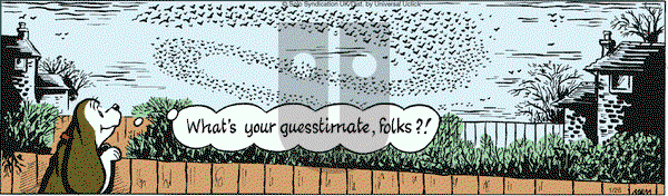 Fred Basset on Tuesday January 26, 2016 Comic Strip