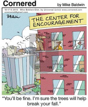 Cornered on Monday October 17, 2016 Comic Strip