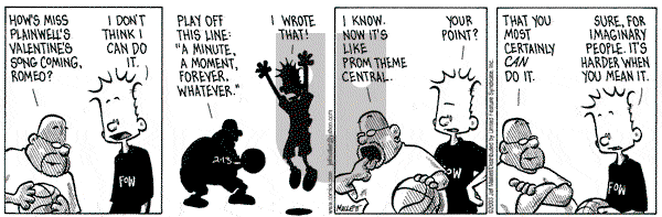 Frazz on Saturday February 22, 2003 Comic Strip