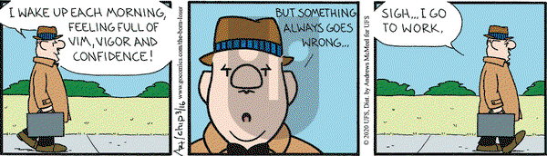 The Born Loser on Monday March 16, 2020 Comic Strip
