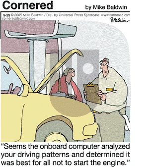 Cornered on Thursday September 29, 2005 Comic Strip