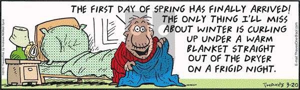 Frank and Ernest on Wednesday March 20, 2019 Comic Strip