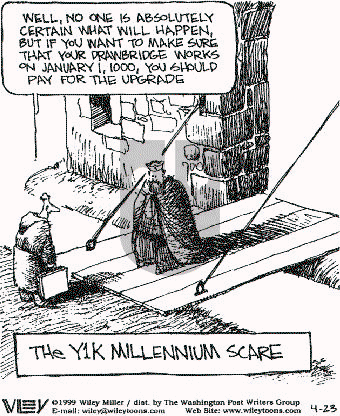 Non Sequitur on Friday April 23, 1999 Comic Strip