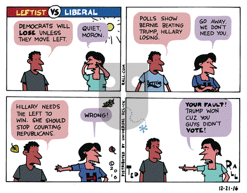 Ted Rall on Wednesday December 21, 2016 Comic Strip