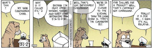Get Fuzzy on Thursday December 14, 2006 Comic Strip