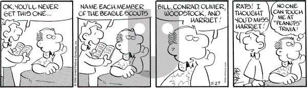 Drabble on Saturday May 27, 2000 Comic Strip