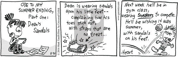 Heart of the City on Tuesday August 30, 2016 Comic Strip