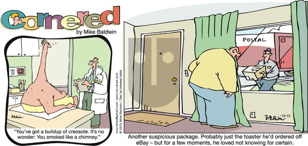 Cornered on Sunday October 13, 2013 Comic Strip