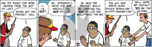 Lucky Cow on Friday April 14, 2006 Comic Strip