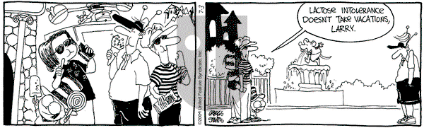 The Buckets on Saturday July 3, 2004 Comic Strip