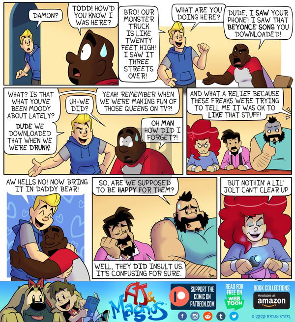AJ and Magnus on Sunday November 1, 2020 Comic Strip