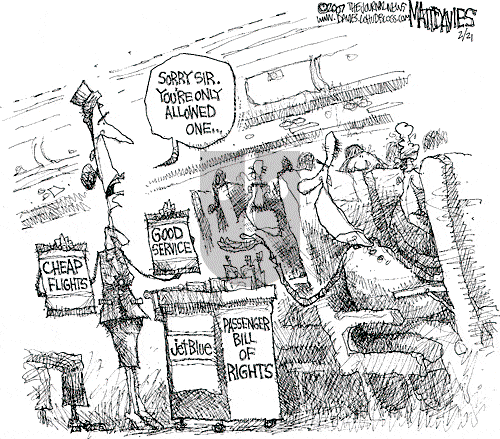 Matt Davies on Wednesday February 21, 2007 Comic Strip