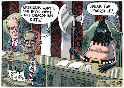 Rob Rogers on Tuesday February 12, 2013 Comic Strip