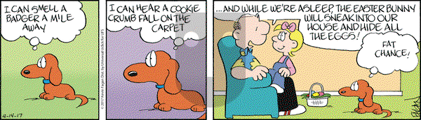 Drabble on Friday April 14, 2017 Comic Strip