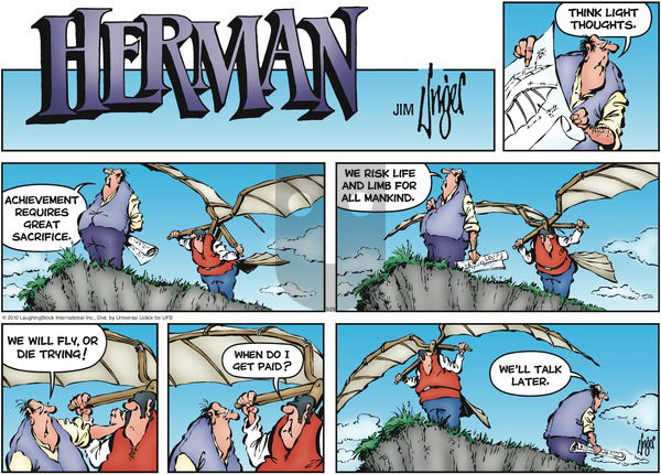 Herman on Sunday March 25, 2012 Comic Strip
