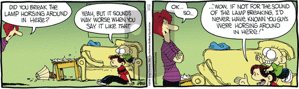The Buckets on Monday October 15, 2018 Comic Strip