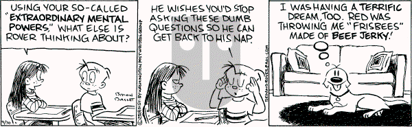 Red and Rover on Wednesday September 30, 2009 Comic Strip
