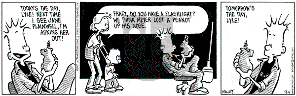 Frazz on Tuesday September 4, 2001 Comic Strip