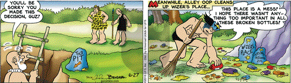 Alley Oop on Monday June 27, 2016 Comic Strip