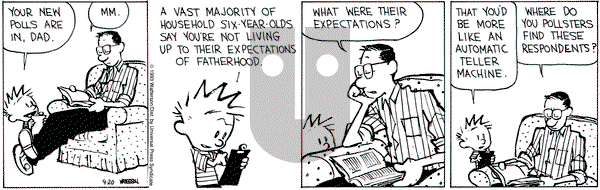 Calvin and Hobbes on Monday September 20, 1993 Comic Strip
