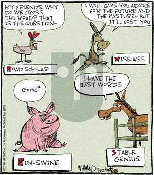 Reality Check on Friday February 22, 2019 Comic Strip