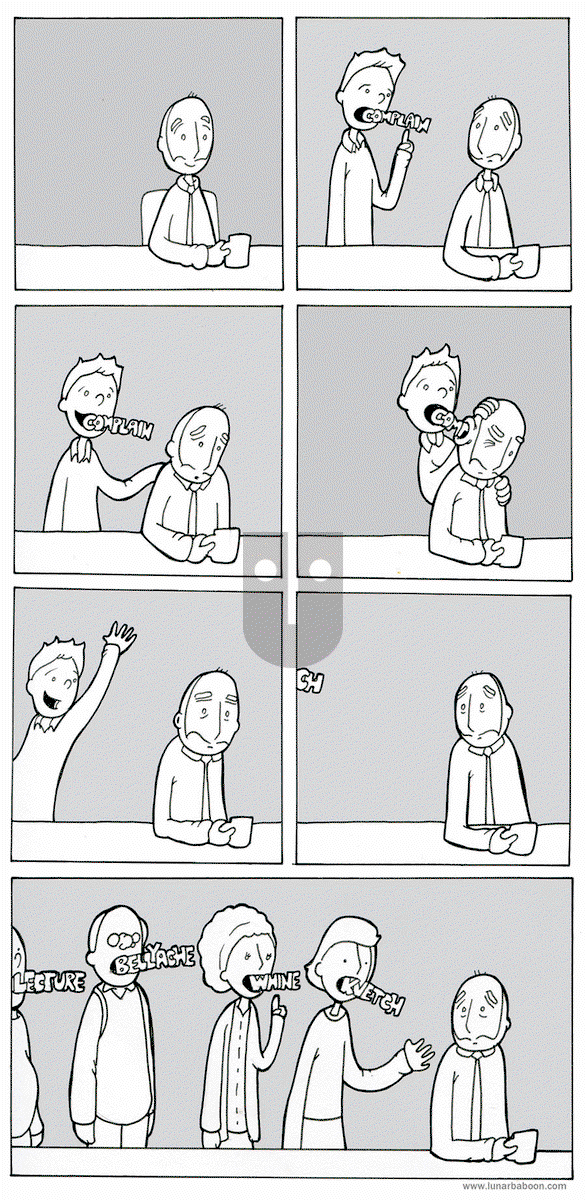 Lunarbaboon - Wednesday February 24, 2016 Comic Strip