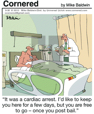 Cornered on Wednesday September 30, 2015 Comic Strip