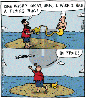 The Argyle Sweater on Tuesday April 2, 2019 Comic Strip