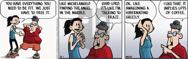 Frazz on Friday August 1, 2025 Comic Strip