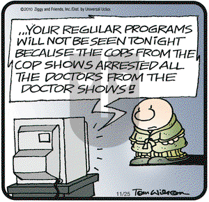 Ziggy on Thursday November 25, 2010 Comic Strip