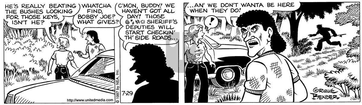 Alley Oop - Tuesday July 29, 1997 Comic Strip