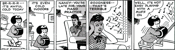 Nancy Classics on Saturday October 8, 2016 Comic Strip