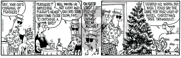 Monty on Friday December 24, 2004 Comic Strip
